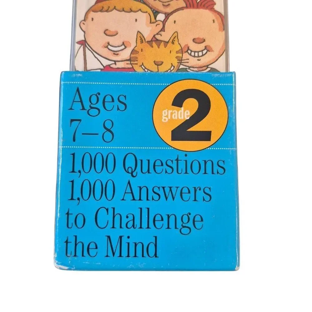 Brain Quest Grade 2 Deck 1 (Ages 7-8) Revised 3rd Edition – Used